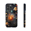 Mystical Galaxy & Capricorn Zodiac Cell Phone Tough Case