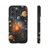 Mystical Galaxy & Aquarius Zodiac Cell Phone Tough Case