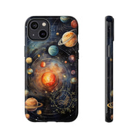 Mystical Galaxy & Capricorn Zodiac Cell Phone Tough Case