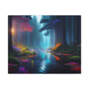 Serene Mystical Forest Canvas Gallery Wraps