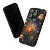 Mystical Galaxy & Leo Zodiac Cell Phone Tough Case