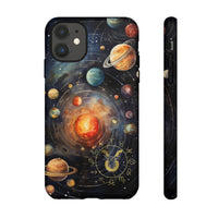 Mystical Galaxy & Taurus Zodiac Cell Phone Tough Case