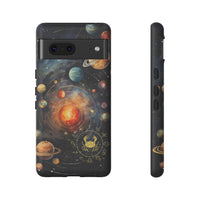 Mystical Galaxy & Cancer Zodiac Cell Phone Tough Case