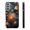 Mystical Galaxy & Sagittarius Zodiac Cell Phone Tough Case