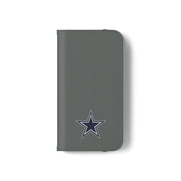 Dallas Football Flip Case, Football Wallet Case, Dallas Cowboys Folio, iPhone, Samsung