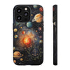 Mystical Galaxy & Libra Zodiac Cell Phone Tough Case