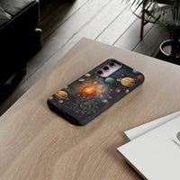 Mystical Galaxy & Pisces Zodiac Cell Phone Tough Case