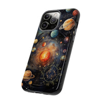 Mystical Galaxy & Pisces Zodiac Cell Phone Tough Case