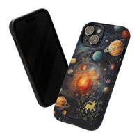 Mystical Galaxy & Sagittarius Zodiac Cell Phone Tough Case