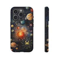 Mystical Galaxy & Cancer Zodiac Cell Phone Tough Case