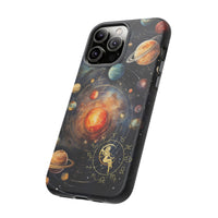 Mystical Galaxy & Virgo Zodiac Cell Phone Tough Case