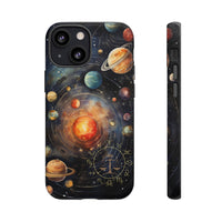 Mystical Galaxy & Libra Zodiac Cell Phone Tough Case