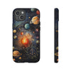 Mystical Galaxy & Libra Zodiac Cell Phone Tough Case