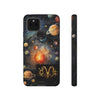 Mystical Galaxy & Aries Zodiac Cell Phone Tough Case