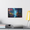 Serene Mystical Forest Canvas Gallery Wraps