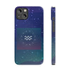 Aquarius Zodiac Symbol Birth Sign Slim Phone Case