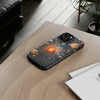 Mystical Galaxy & Libra Zodiac Cell Phone Tough Case