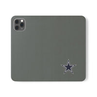 Dallas Football Flip Case, Football Wallet Case, Dallas Cowboys Folio, iPhone, Samsung