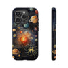 Mystical Galaxy & Sagittarius Zodiac Cell Phone Tough Case