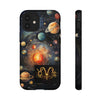 Mystical Galaxy & Aries Zodiac Cell Phone Tough Case