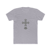 Celtic Cross Ornate Men's Cotton Crew Tee