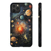 Mystical Galaxy & Virgo Zodiac Cell Phone Tough Case