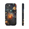 Mystical Galaxy & Pisces Zodiac Cell Phone Tough Case