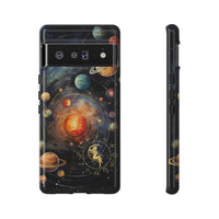 Mystical Galaxy & Virgo Zodiac Cell Phone Tough Case