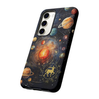 Mystical Galaxy & Sagittarius Zodiac Cell Phone Tough Case