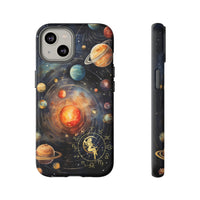 Mystical Galaxy & Virgo Zodiac Cell Phone Tough Case