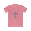 Celtic Cross Ornate Men's Cotton Crew Tee