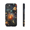 Mystical Galaxy & Virgo Zodiac Cell Phone Tough Case