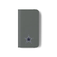 Dallas Football Flip Case, Football Wallet Case, Dallas Cowboys Folio, iPhone, Samsung