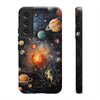 Mystical Galaxy & Virgo Zodiac Cell Phone Tough Case