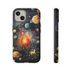 Mystical Galaxy & Sagittarius Zodiac Cell Phone Tough Case