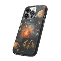 Mystical Galaxy & Aries Zodiac Cell Phone Tough Case