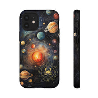 Mystical Galaxy & Cancer Zodiac Cell Phone Tough Case