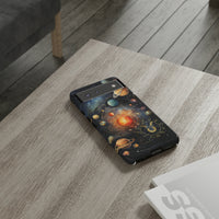 Mystical Galaxy & Taurus Zodiac Cell Phone Tough Case