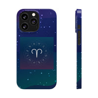 Aries Zodiac Symbol Birth Sign Slim Phone Case