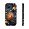 Mystical Galaxy & Pisces Zodiac Cell Phone Tough Case