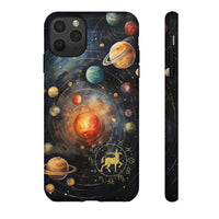 Mystical Galaxy & Sagittarius Zodiac Cell Phone Tough Case