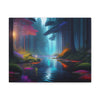 Serene Mystical Forest Canvas Gallery Wraps