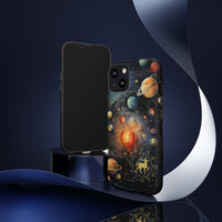 Mystical Galaxy & Sagittarius Zodiac Cell Phone Tough Case