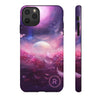 Galactic Renaissance Pink-Tinged Planet Resurgence Tough Case, Personalized