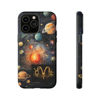 Mystical Galaxy & Aries Zodiac Cell Phone Tough Case