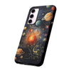 Mystical Galaxy & Scorpio Zodiac Cell Phone Tough Case