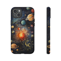 Mystical Galaxy & Scorpio Zodiac Cell Phone Tough Case