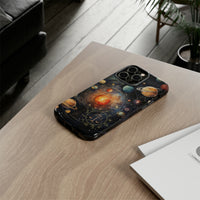 Mystical Galaxy & Libra Zodiac Cell Phone Tough Case