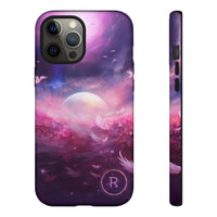 Galactic Renaissance Pink-Tinged Planet Resurgence Tough Case, Personalized