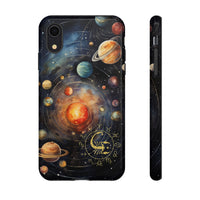 Mystical Galaxy & Scorpio Zodiac Cell Phone Tough Case